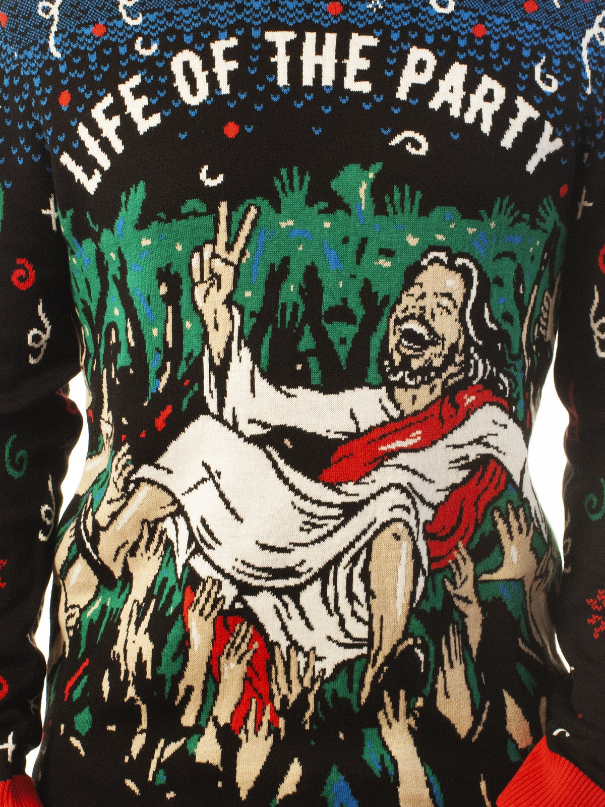 Life Of The Party | For Men & Women | Unisex Sizing Ugly Christmas Sweater - Holiday Gift product image 3