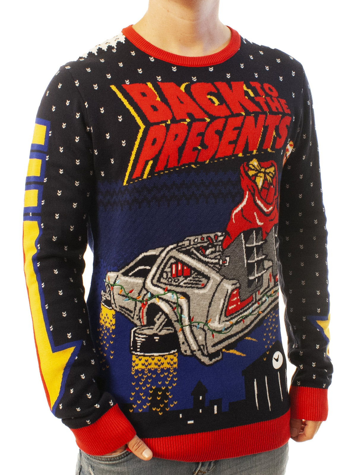 Back To The Presents | For Men & Women | Unisex Sizing Ugly Christmas Sweater - Holiday Gift product image 2