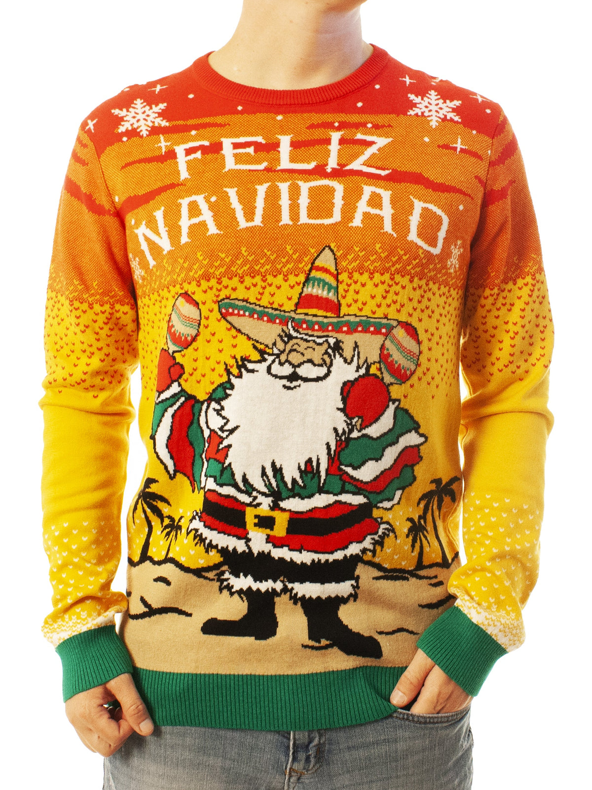 Feliz Navidad | For Men & Women | Unisex Sizing Ugly Christmas Sweater - Holiday Gift product image 2