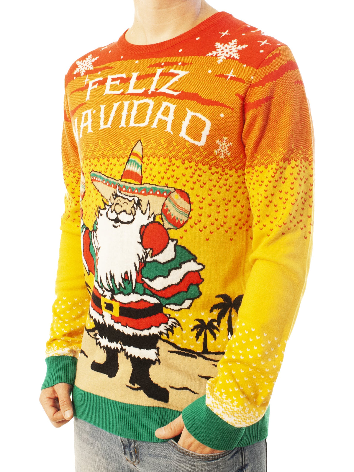 Feliz Navidad | For Men & Women | Unisex Sizing Ugly Christmas Sweater - Holiday Gift product image 4
