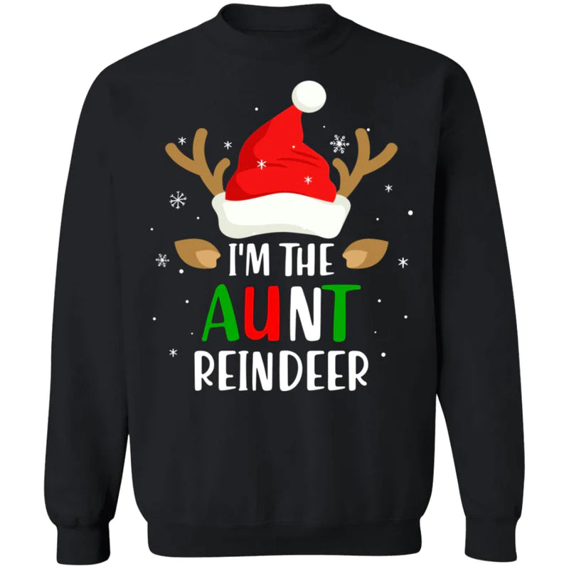 I’m the aunt reindeer Christmas Sweater - Holiday Gift product image 2