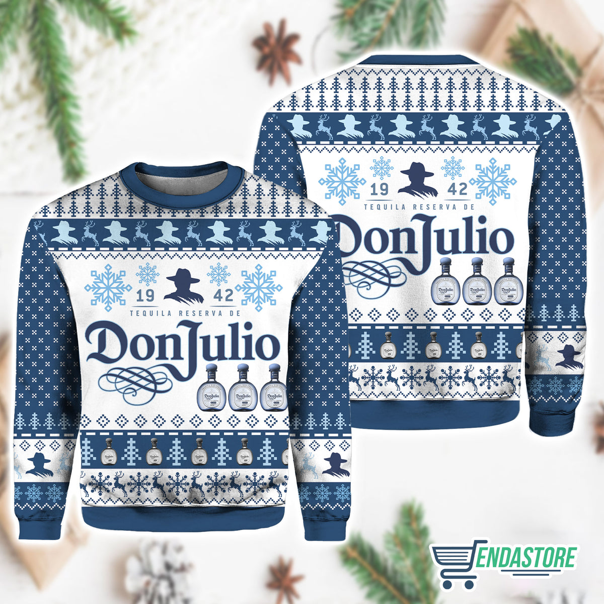 Don Julio 3D Ugly Christmas Sweater - Holiday Gift product image 2