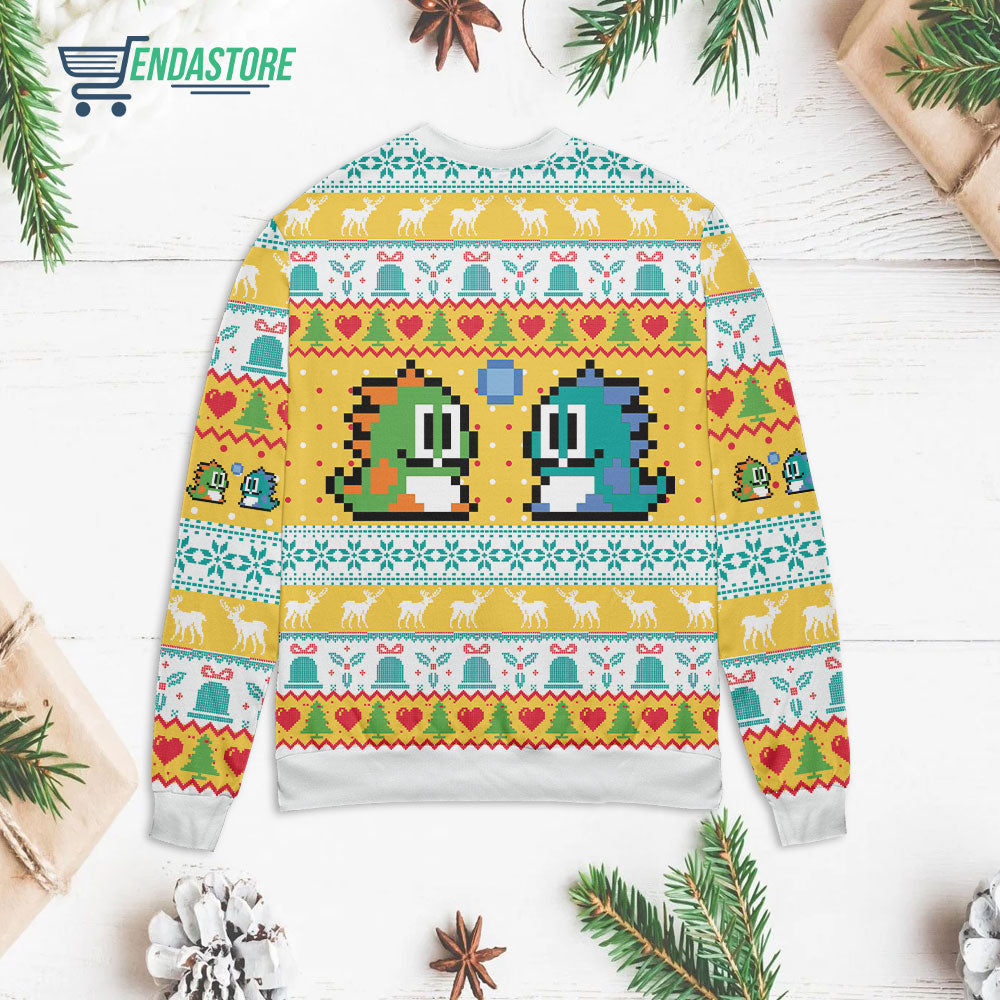 Bubble Bobble 3D Christmas Sweater - Holiday Gift product image 2