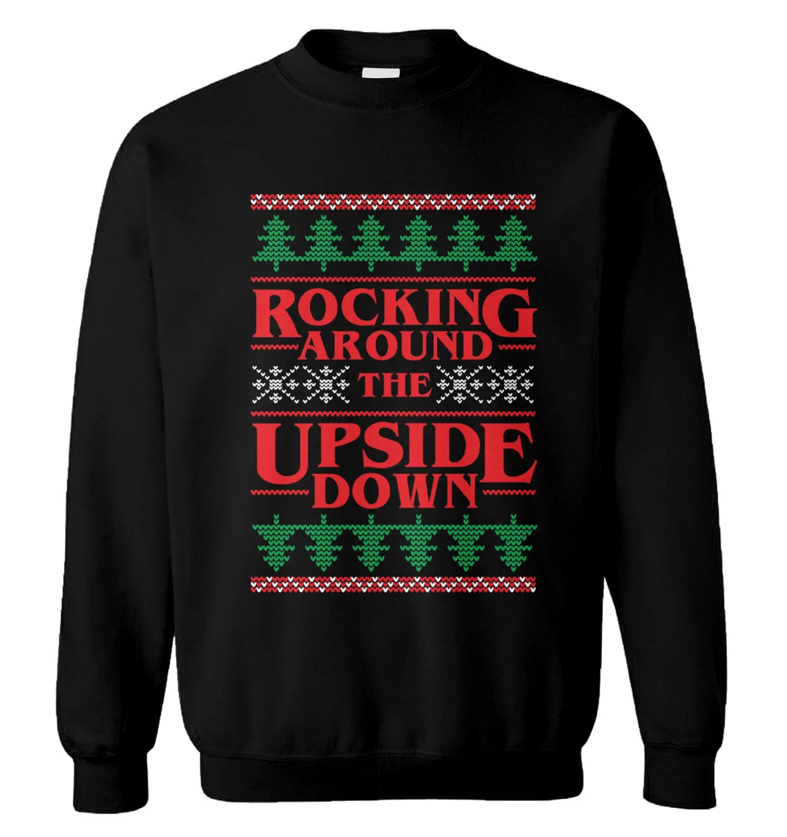 Rocking around the upside down Christmas Sweater - Holiday Gift product image 2