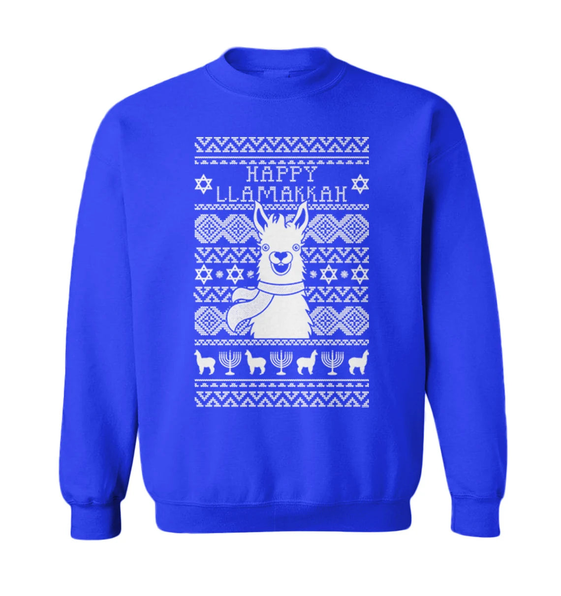 Llama happy llamakkah Christmas Sweater - Holiday Gift product image 2