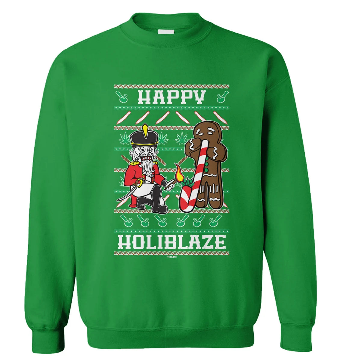 Nutcracker Gingerbread happy holiblaze Christmas Sweater - Holiday Gift product image 2