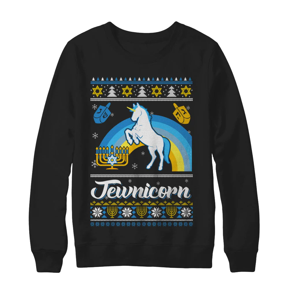 Jewnicorn unicorn Christmas Sweater - Holiday Gift product image 2