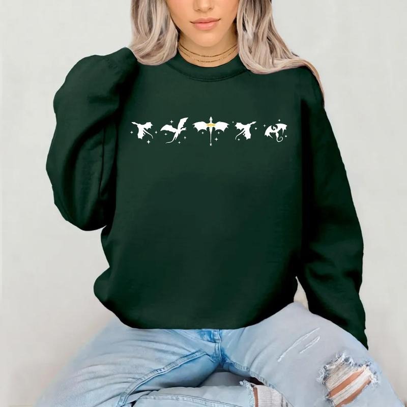 1 Fourth Wing Basgiath War College Violet Sorrengail - Adult & Kids T-Shirts, Sweatshirts & Hoodies apparel design preview 1