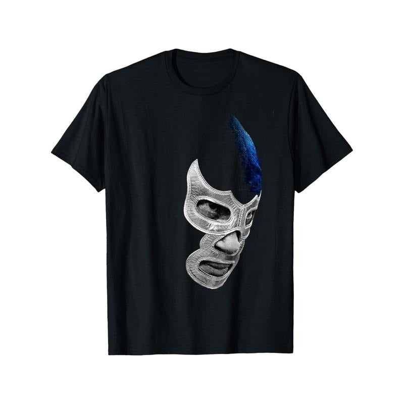 1 Casual Cotton Mexican Art Devil Blue Fighting - Adult & Kids T-Shirts, Sweatshirts & Hoodies apparel design preview 1