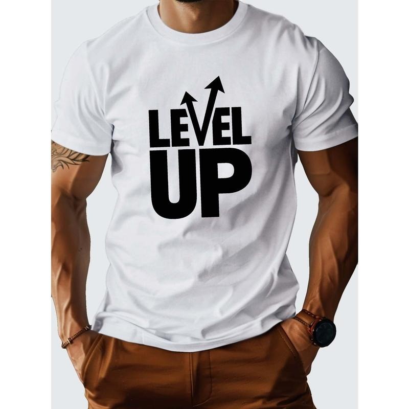 1 Pc 100% Cotton LEVEL UP Pure Comfort Fit Made USA - Adult & Kids T-Shirts, Sweatshirts & Hoodies apparel design preview 1