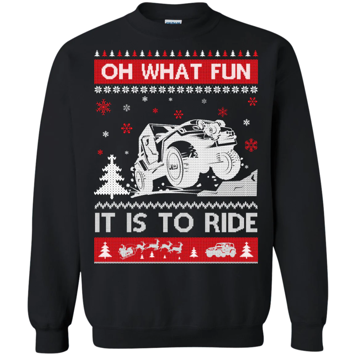 Oh what fun it is to ride Christmas Sweater - Holiday Gift product image 2