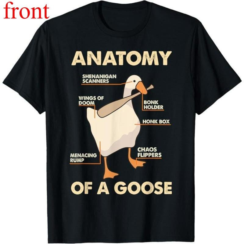 100% Cotton Anatomy Goose Funny Meme Animal Lover - Adult & Kids T-Shirts, Sweatshirts & Hoodies apparel design preview 1