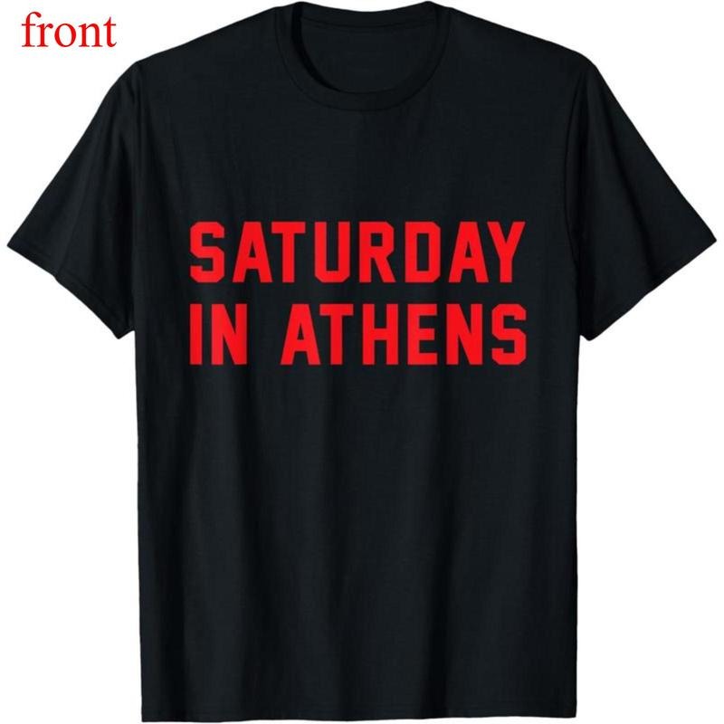 100% Cotton Athens Georgia Saturday - Adult & Kids T-Shirts, Sweatshirts & Hoodies apparel design preview 1