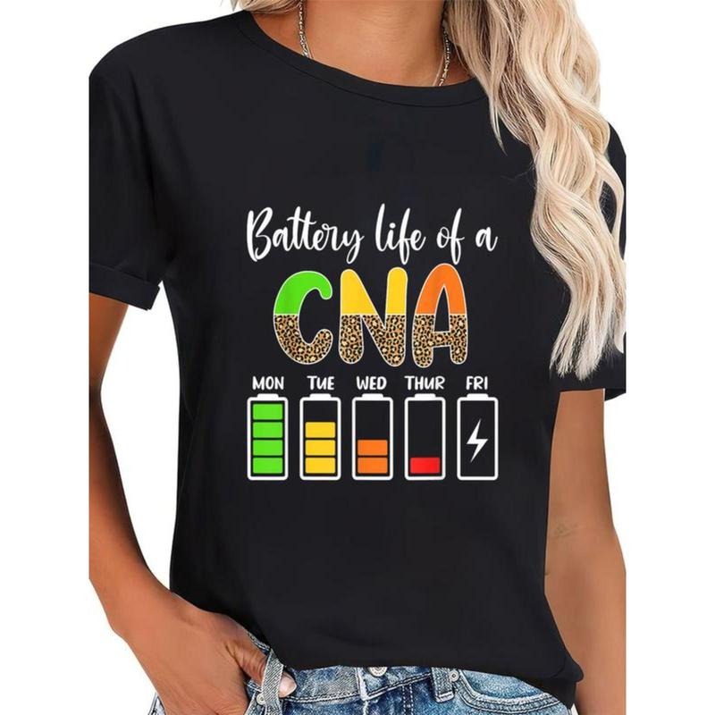 100% Cotton CNA Nurse Week Certified Assistant Casual - Adult & Kids T-Shirts, Sweatshirts & Hoodies apparel design preview 1