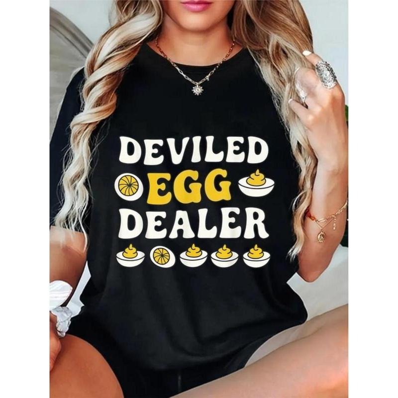 100% Cotton Funny Deviled Egg Dealer Thanksgiving - Adult & Kids T-Shirts, Sweatshirts & Hoodies apparel design preview 1