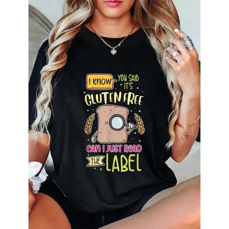 100% Cotton Funny Gluten Free Lifestyle Celiac - Adult & Kids T-Shirts, Sweatshirts & Hoodies apparel design preview 1