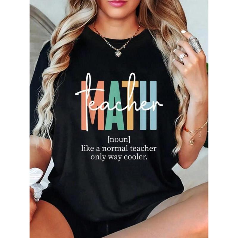 100% Cotton Funny Math Teacher Definition - Adult & Kids T-Shirts, Sweatshirts & Hoodies apparel design preview 1