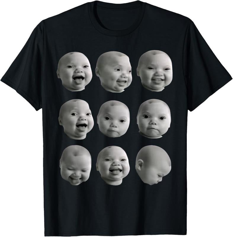 100% Cotton Funny Niche Baby Gen Z Meme Ai Viral - Adult & Kids T-Shirts, Sweatshirts & Hoodies apparel design preview 1