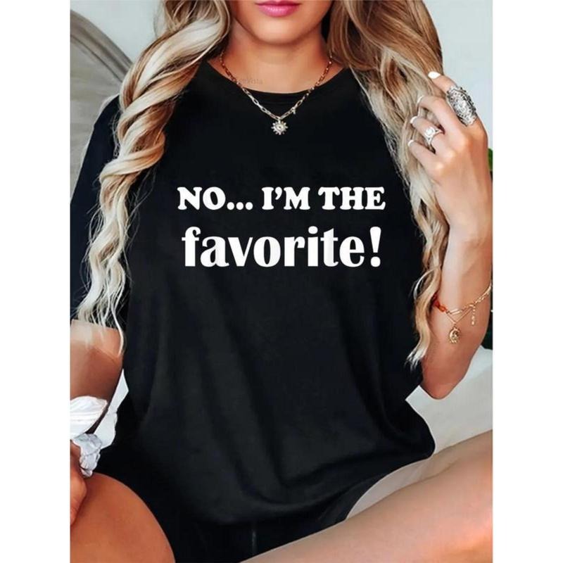 100% Cotton Funny Sarcastic Sibling Matching No.. I'M - Adult & Kids T-Shirts, Sweatshirts & Hoodies apparel design preview 1