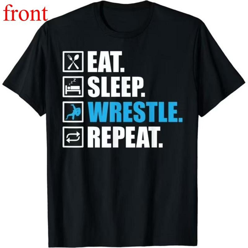 100% Cotton Funny Wrestling Wrestle Athlete Fans - Adult & Kids T-Shirts, Sweatshirts & Hoodies apparel design preview 1