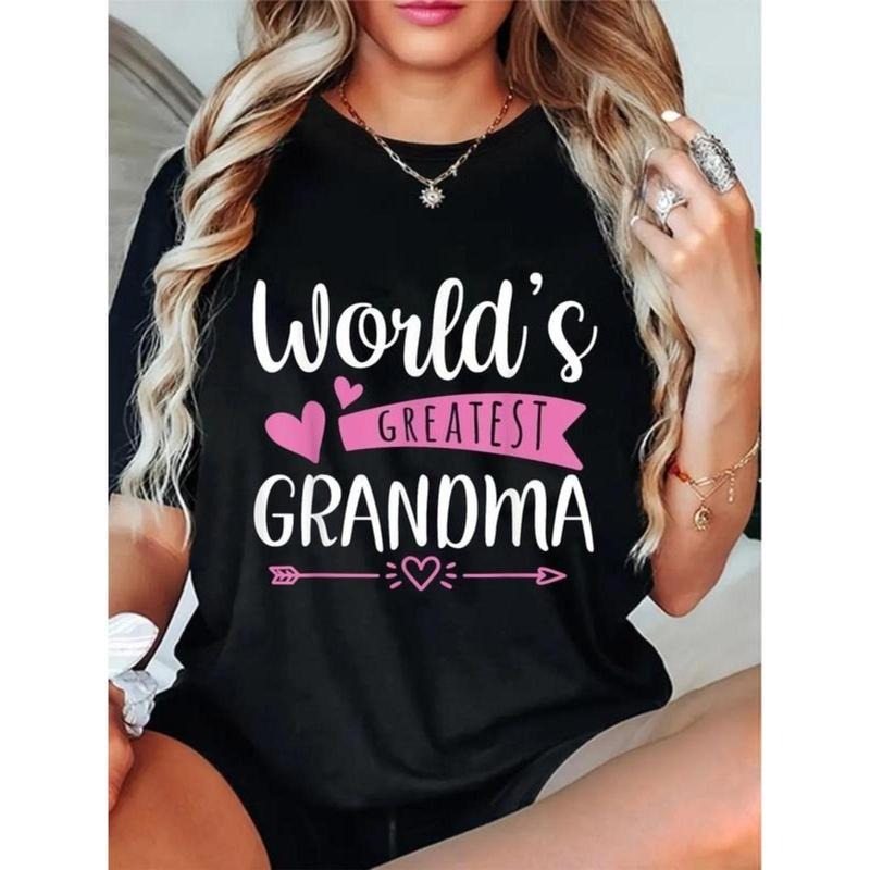 100% Cotton Grandma World'S Greatest - Adult & Kids T-Shirts, Sweatshirts & Hoodies apparel design preview 1