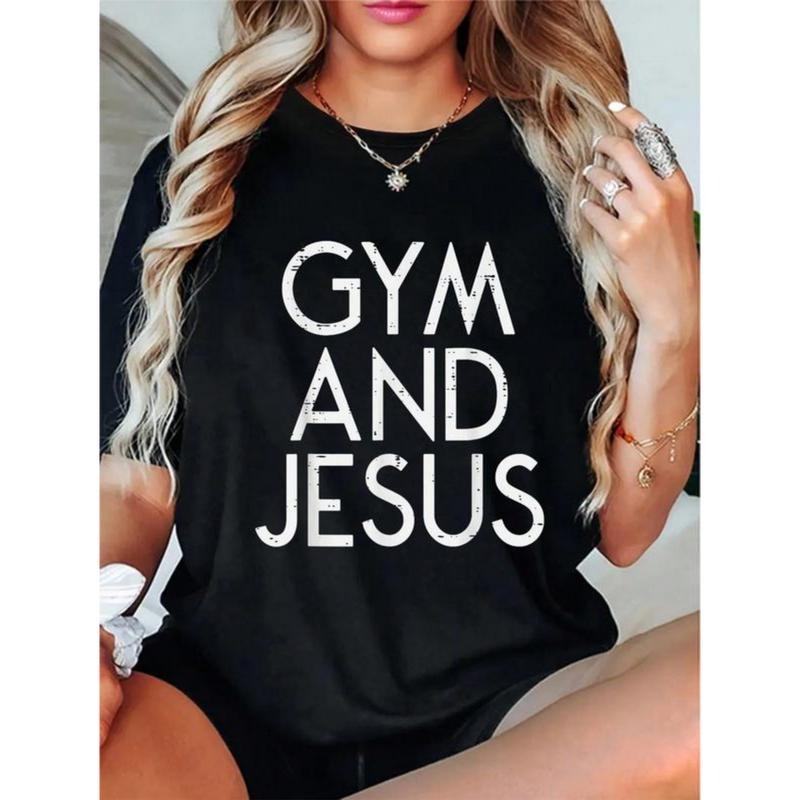 100% Cotton Gym Jesus Christian Workout Fitness - Adult & Kids T-Shirts, Sweatshirts & Hoodies apparel design preview 1