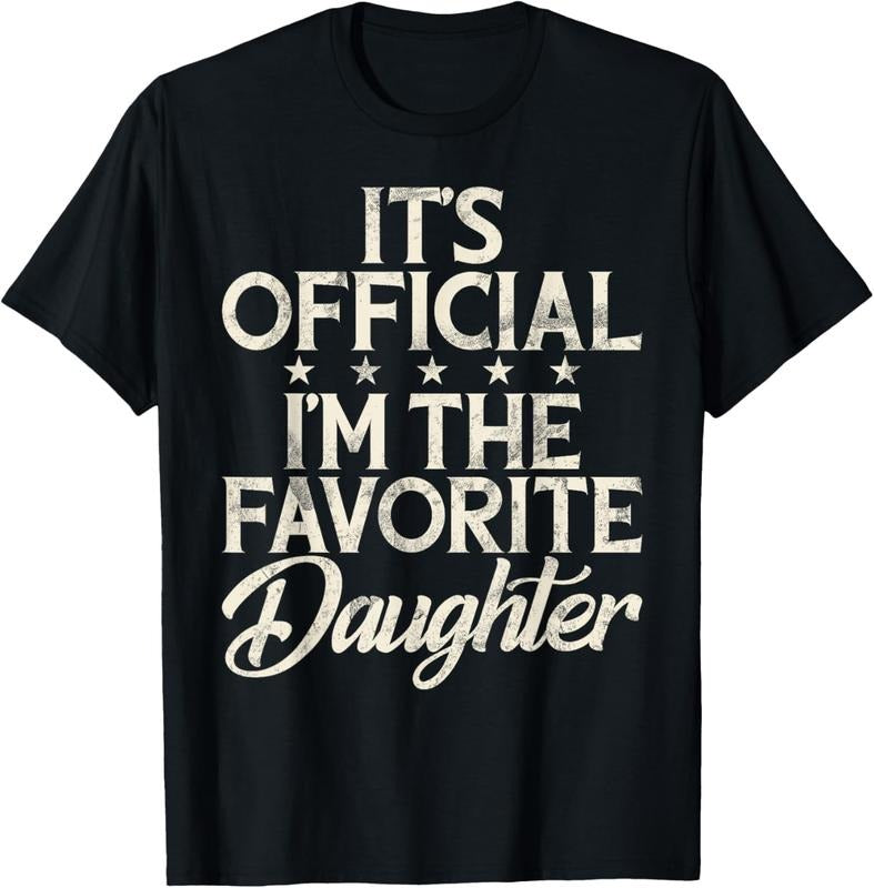 100% Cotton Official Im Favorite Daughter - Adult & Kids T-Shirts, Sweatshirts & Hoodies apparel design preview 1