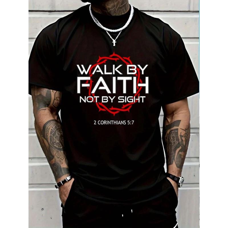 100% Cotton Jesus Walk Faith Christian Round Neck - Adult & Kids T-Shirts, Sweatshirts & Hoodies apparel design preview 1