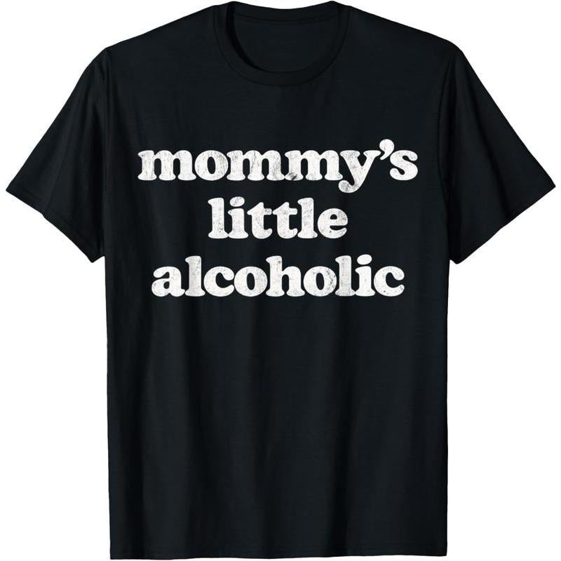 100% Cotton Mommy'S Little Alcoholic Funny Drunk Mom - Adult & Kids T-Shirts, Sweatshirts & Hoodies apparel design preview 1