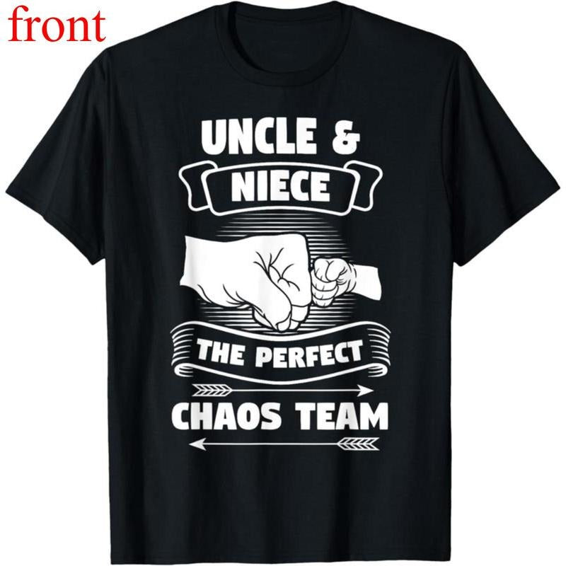 100% Cotton Uncle Niece Perfect Chaos Team Godfather - Adult & Kids T-Shirts, Sweatshirts & Hoodies apparel design preview 1