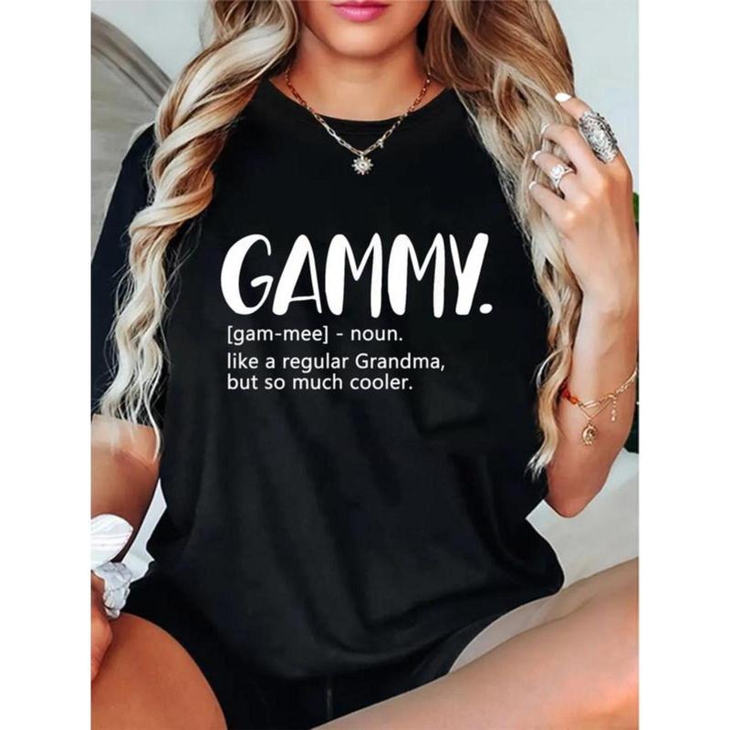 100% Cotton Gammy Idea Grandma - Adult & Kids T-Shirts, Sweatshirts & Hoodies apparel design preview 1