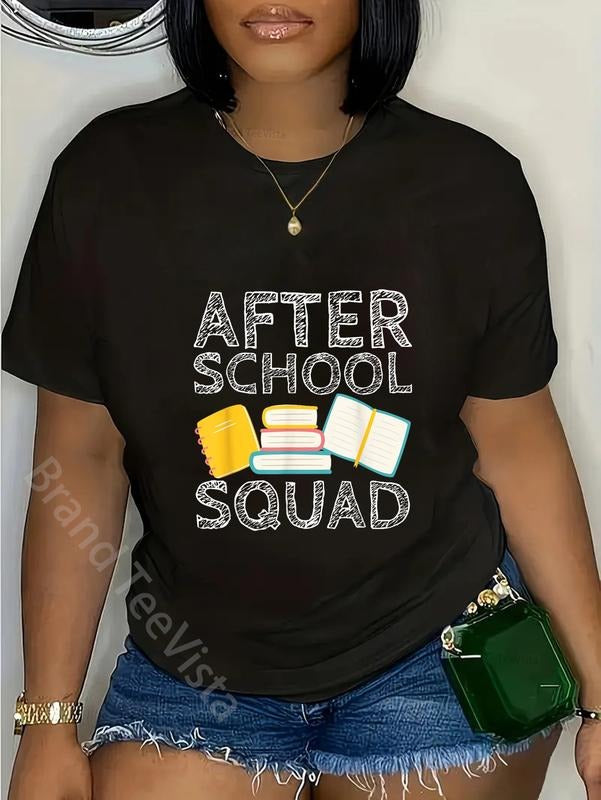 100% Cotton After School Squad Cool Teacher Worker - Adult & Kids T-Shirts, Sweatshirts & Hoodies apparel design preview 1