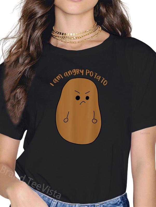 100% Cotton Angry Potato Last Minute Halloween - Adult & Kids T-Shirts, Sweatshirts & Hoodies apparel design preview 1