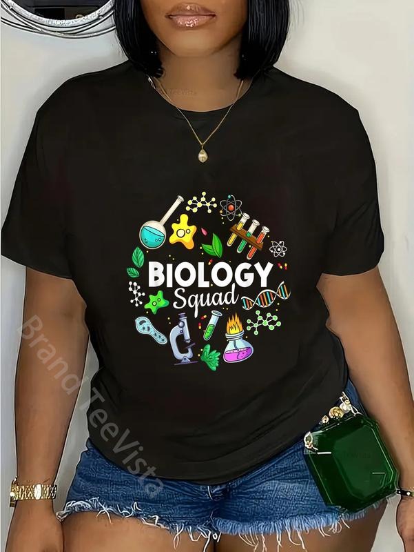 100% Cotton Biology Squad Science Teacher Student - Adult & Kids T-Shirts, Sweatshirts & Hoodies apparel design preview 1