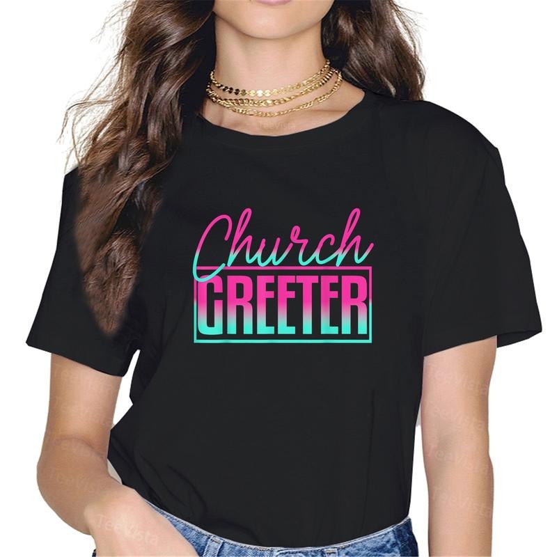 100% Cotton Church Greeter - Adult & Kids T-Shirts, Sweatshirts & Hoodies apparel design preview 1