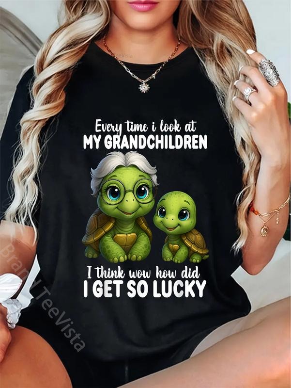 100% Cotton Every Time I My Grandchildren Think Wow - Adult & Kids T-Shirts, Sweatshirts & Hoodies apparel design preview 1