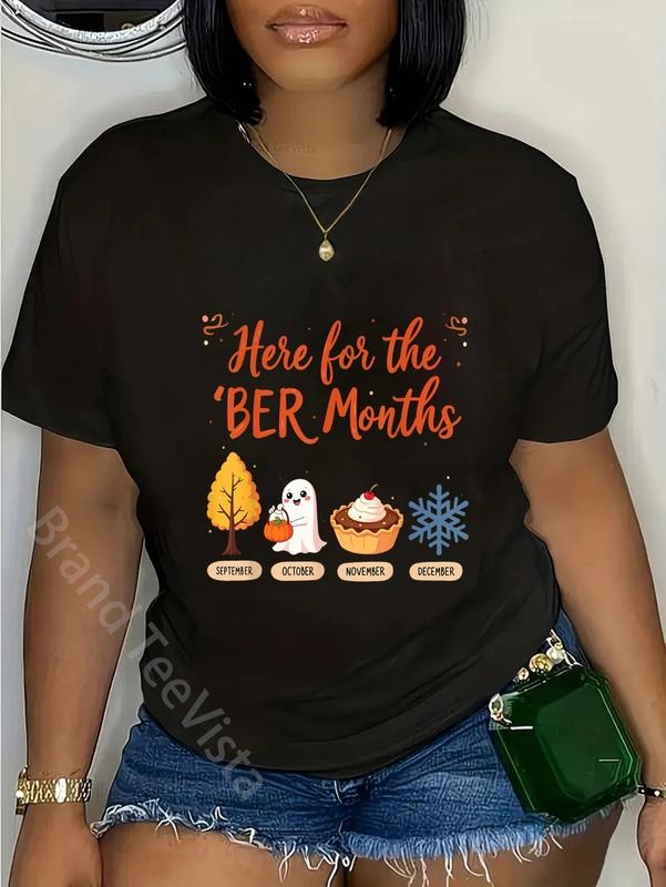 100% Cotton Funny Here BER Months - Adult & Kids T-Shirts, Sweatshirts & Hoodies apparel design preview 1