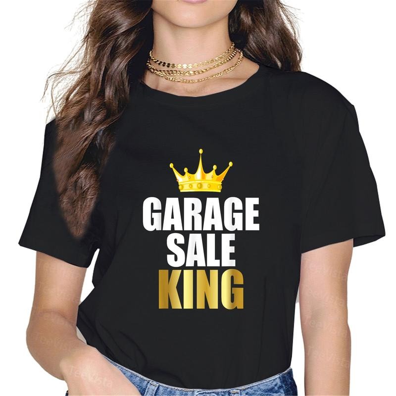100% Cotton Garage Sale Funny King Yard - Adult & Kids T-Shirts, Sweatshirts & Hoodies apparel design preview 1