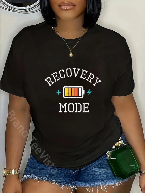 100% Cotton Get Well Soon Recovery Mode Is Post - Adult & Kids T-Shirts, Sweatshirts & Hoodies apparel design preview 1