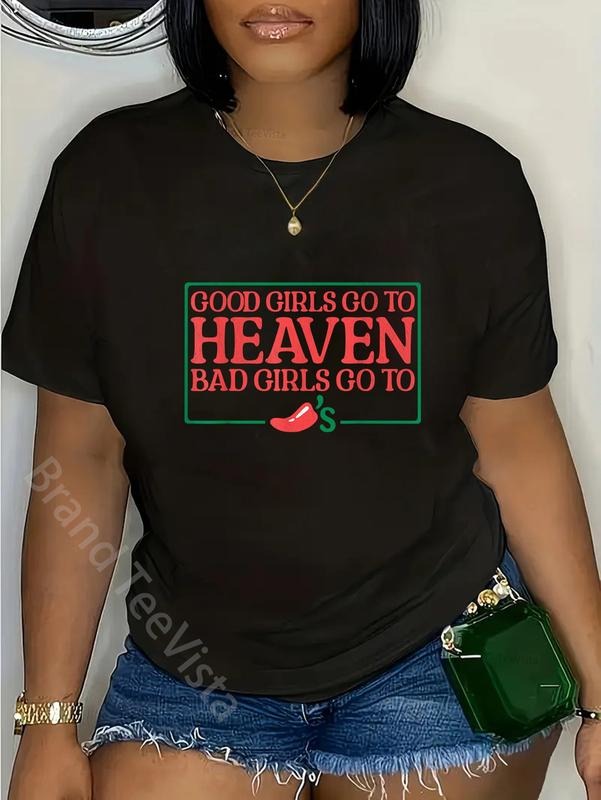 100% Cotton Good Go Heaven Bad Chilis - Adult & Kids T-Shirts, Sweatshirts & Hoodies apparel design preview 1