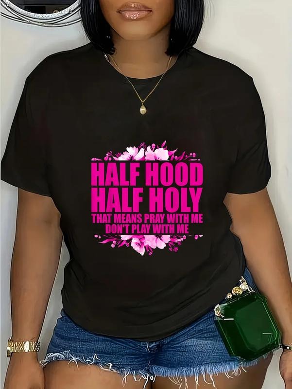100% Cotton Half Hood Holy That Means Pray Me Don'T - Adult & Kids T-Shirts, Sweatshirts & Hoodies apparel design preview 1