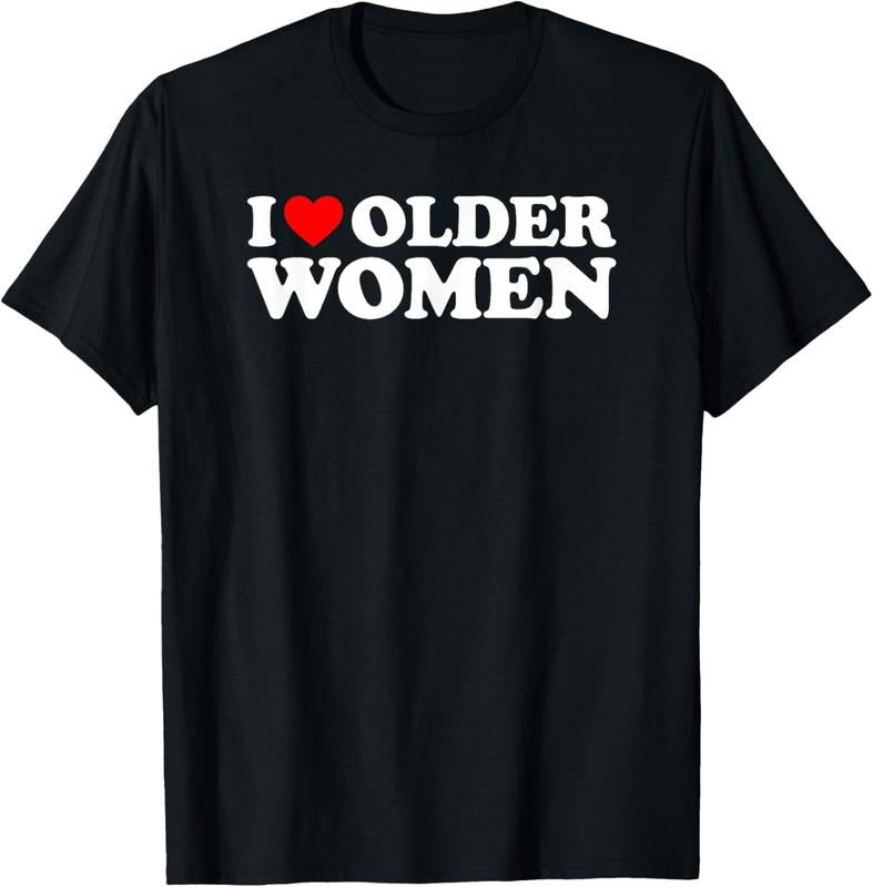 100% Cotton I Love Older - Adult & Kids T-Shirts, Sweatshirts & Hoodies apparel design preview 1