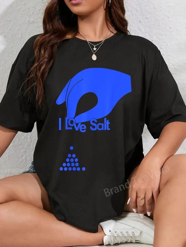 100% Cotton I Love Salt Man Woman - Adult & Kids T-Shirts, Sweatshirts & Hoodies apparel design preview 1