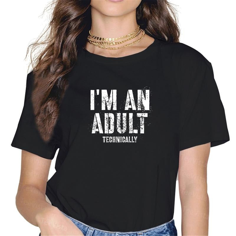 100% Cotton I'M Technically - Adult & Kids T-Shirts, Sweatshirts & Hoodies apparel design preview 1