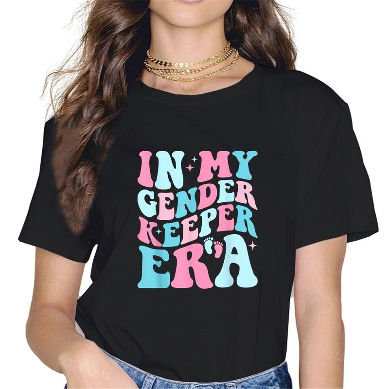 100% Cotton My Gender Keeper Era Cute Reveal Baby - Adult & Kids T-Shirts, Sweatshirts & Hoodies apparel design preview 1