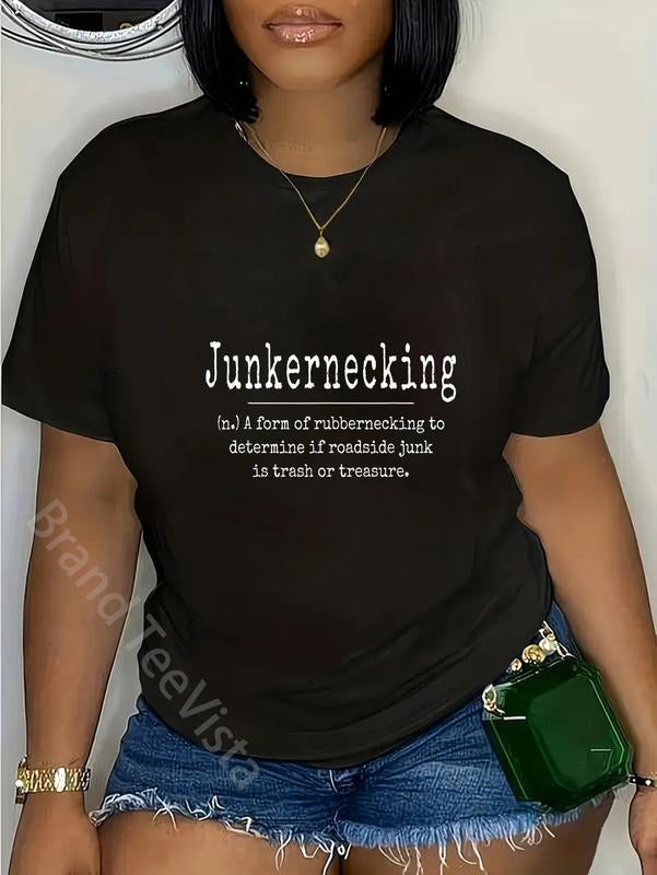 100% Cotton Junkernecking Definition Upcyclers DIYers - Adult & Kids T-Shirts, Sweatshirts & Hoodies apparel design preview 1