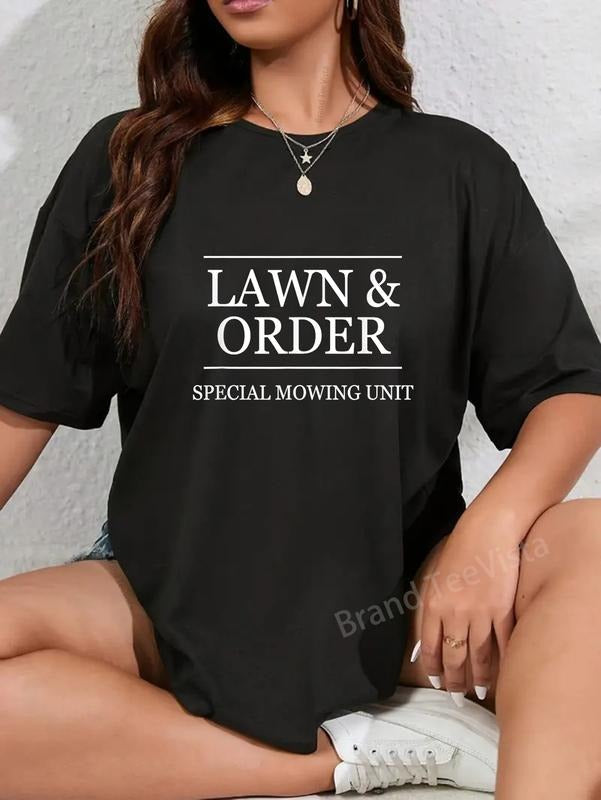 100% Cotton LAWN ORDER Mowing Unit Funny Landscaper - Adult & Kids T-Shirts, Sweatshirts & Hoodies apparel design preview 1