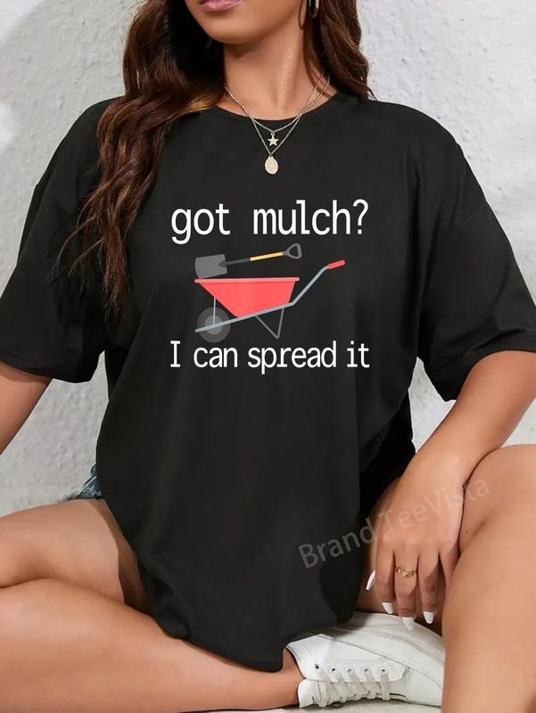 100% Cotton Landscaper Got Mulch? I Can Spread Yard - Adult & Kids T-Shirts, Sweatshirts & Hoodies apparel design preview 1