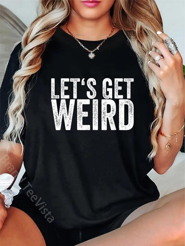 100% Cotton Let'S Get Weird - Adult & Kids T-Shirts, Sweatshirts & Hoodies apparel design preview 1