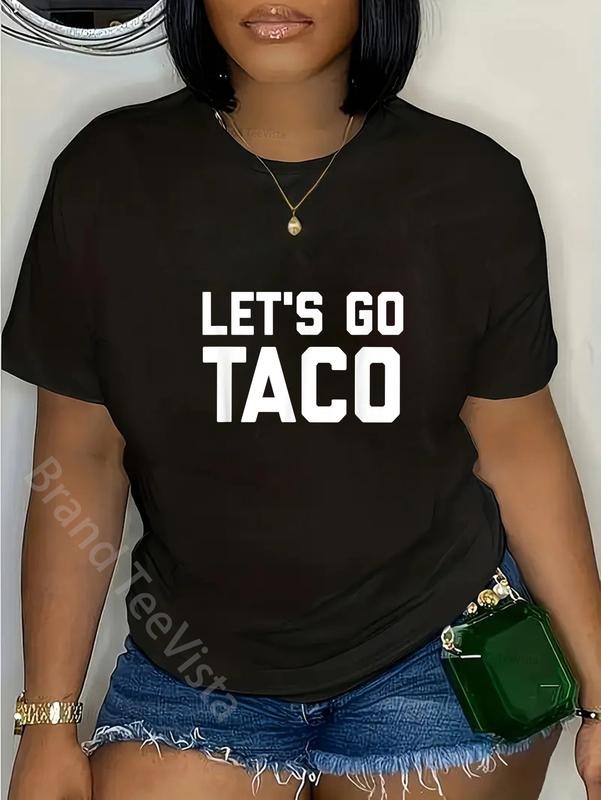 100% Cotton Lets Go Taco - Adult & Kids T-Shirts, Sweatshirts & Hoodies apparel design preview 1